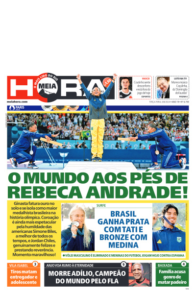 MEIA HORA - Edição de 06 de Agosto de 2024