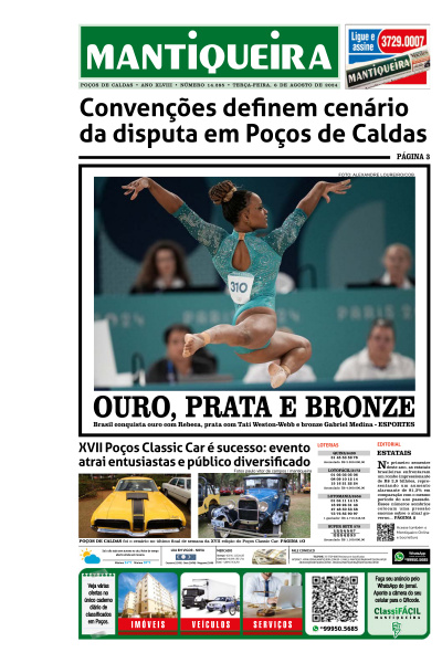 Mantiqueira - Edição de 06 de Agosto de 2024