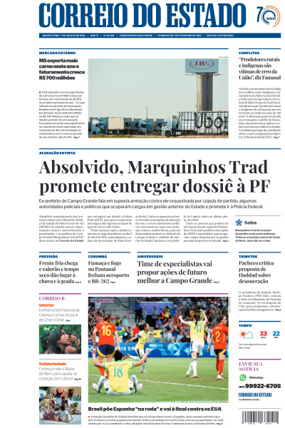 Correio do Estado - Edição de 07 de Agosto de 2024