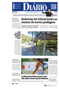 Diário do Litoral - Edição de 08 de Agosto de 2024