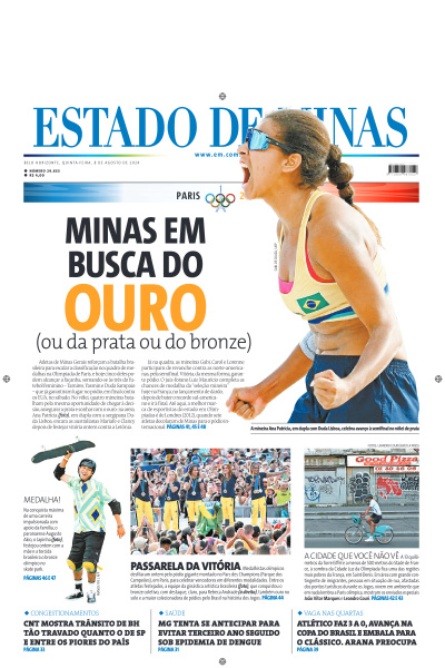 Estado de Minas - Edição de 08 de Agosto de 2024
