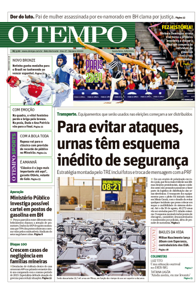O TEMPO - Edição de 09 de Agosto de 2024