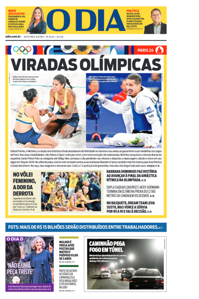 O DIA - Edição de 09 de Agosto de 2024