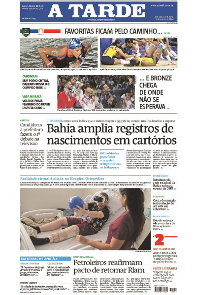 A TARDE - Edição de 09 de Agosto de 2024