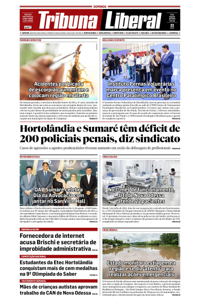 Tribuna Liberal - Edição de 11 de Agosto de 2024