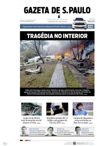 Gazeta de S. Paulo - Edição de 10 de Agosto de 2024