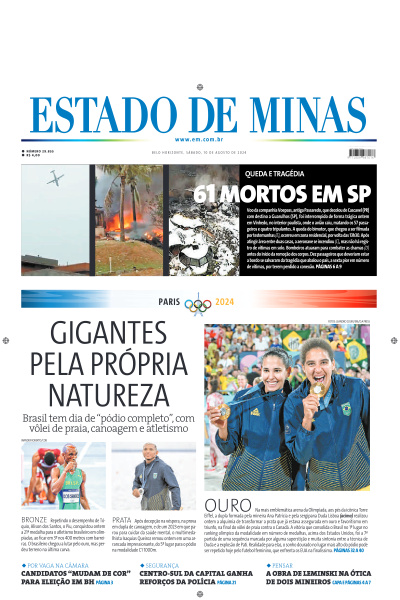 Estado de Minas - Edição de 10 de Agosto de 2024