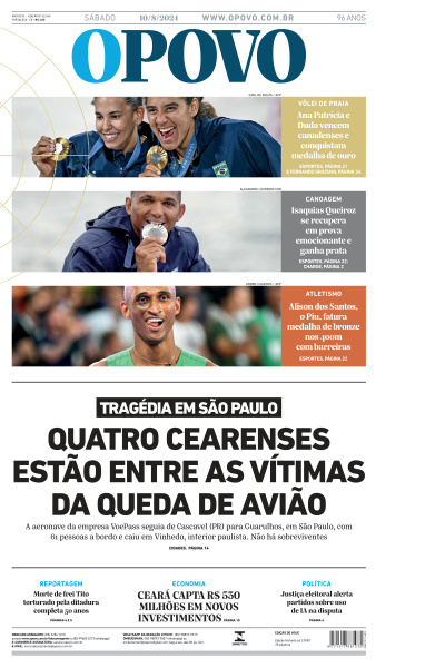 O POVO - Edição de 10 de Agosto de 2024