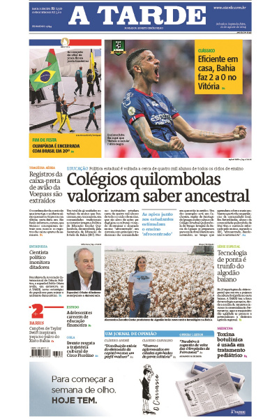 A TARDE - Edição de 12 de Agosto de 2024