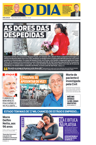 O DIA - Edição de 13 de Agosto de 2024