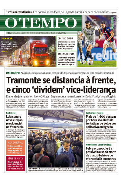 O TEMPO - Edição de 14 de Agosto de 2024
