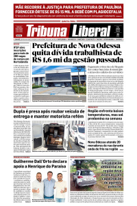 Tribuna Liberal - Edição de 14 de Agosto de 2024