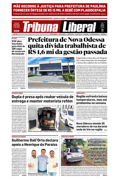Tribuna Liberal - Edição de 14 de Agosto de 2024