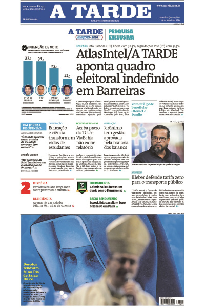 A TARDE - Edição de 14 de Agosto de 2024