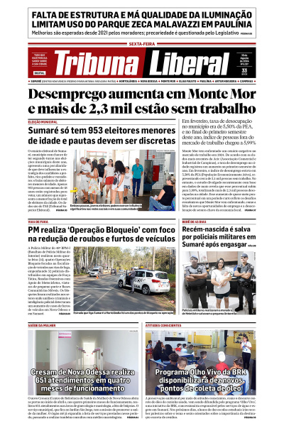 Tribuna Liberal - Edição de 16 de Agosto de 2024