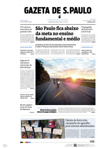 Gazeta de S. Paulo - Edição de 16 de Agosto de 2024
