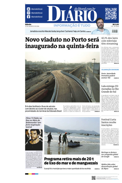 Diário do Litoral - Edição de 17 de Agosto de 2024