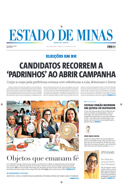 Estado de Minas - Edição de 17 de Agosto de 2024