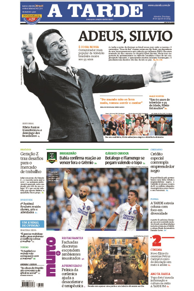 A TARDE - Edição de 18 de Agosto de 2024