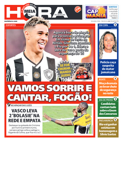 MEIA HORA - Edição de 19 de Agosto de 2024