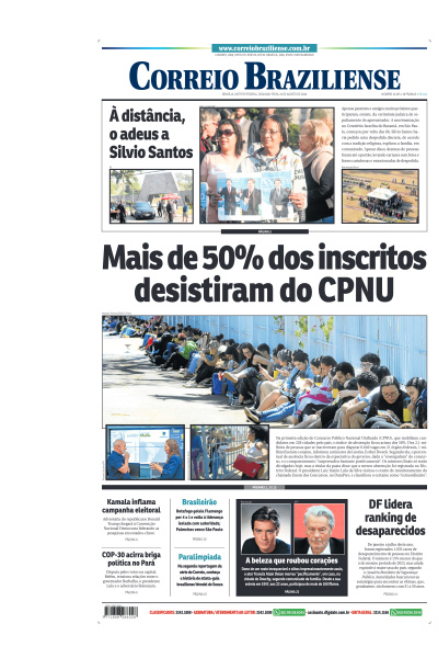 Correio Braziliense - Edição de 19 de Agosto de 2024