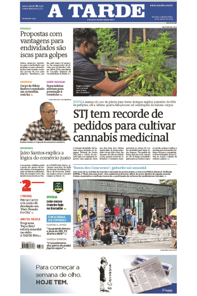 A TARDE - Edição de 19 de Agosto de 2024