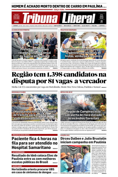 Tribuna Liberal - Edição de 20 de Agosto de 2024