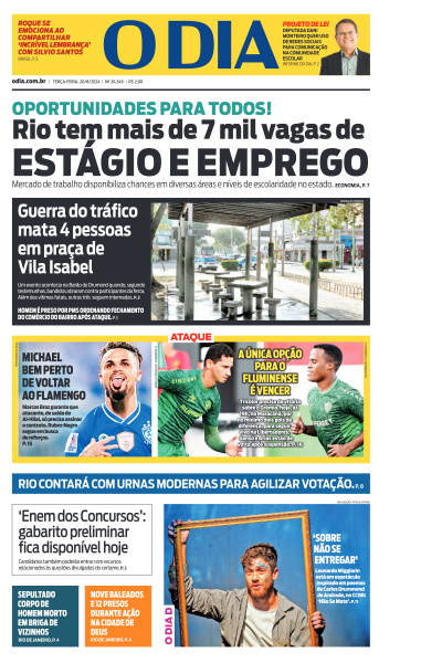 O DIA - Edição de 20 de Agosto de 2024