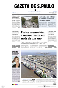 Gazeta de S. Paulo - Edição de 20 de Agosto de 2024