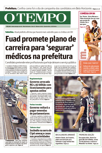 O TEMPO - Edição de 21 de Agosto de 2024