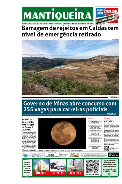 Mantiqueira - Edição de 21 de Agosto de 2024