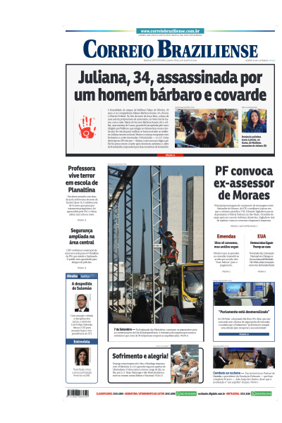 Correio Braziliense - Edição de 22 de Agosto de 2024