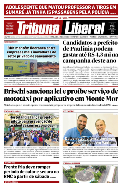 Tribuna Liberal - Edição de 23 de Agosto de 2024