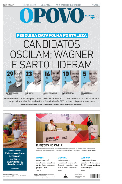 O POVO - Edição de 23 de Agosto de 2024