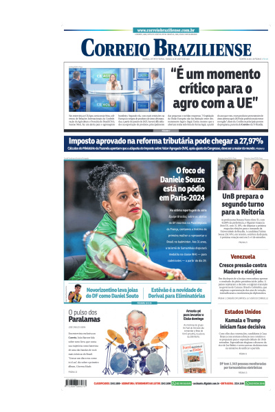 Correio Braziliense - Edição de 24 de Agosto de 2024