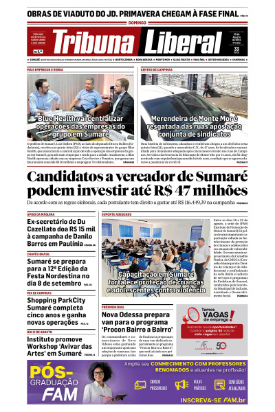 Tribuna Liberal - Edição de 25 de Agosto de 2024