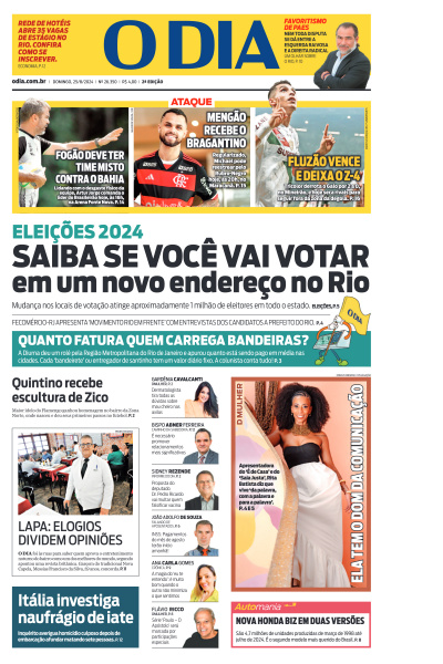 O DIA - Edição de 25 de Agosto de 2024