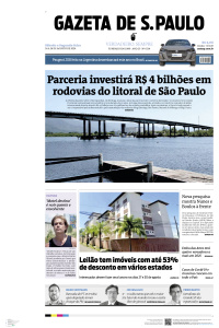 Gazeta de S. Paulo - Edição de 25 de Agosto de 2024