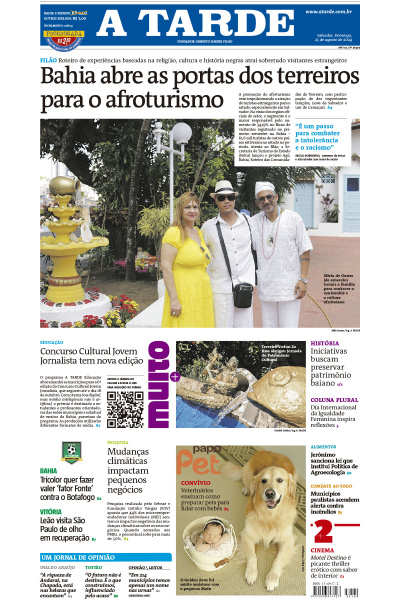 A TARDE - Edição de 25 de Agosto de 2024