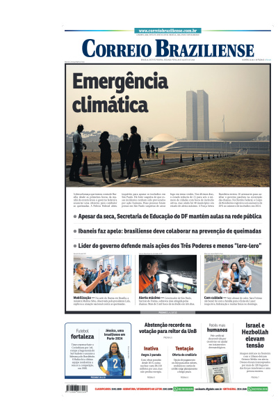 Correio Braziliense - Edição de 26 de Agosto de 2024