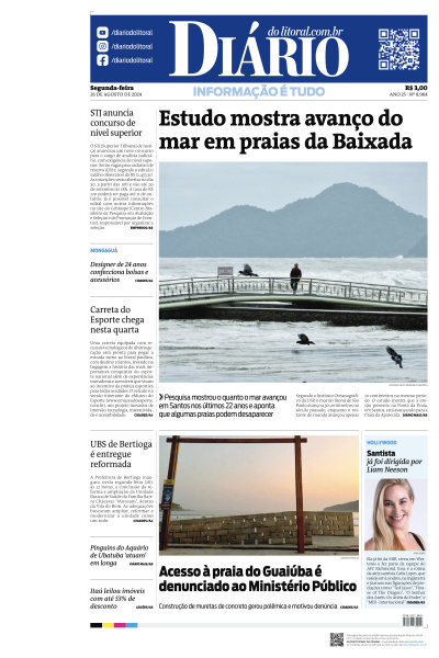 Diário do Litoral - Edição de 26 de Agosto de 2024