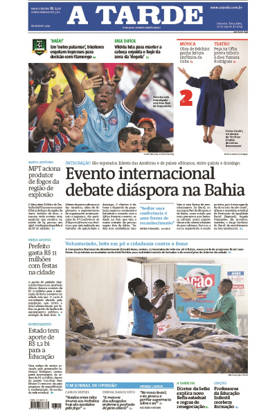 A TARDE - Edição de 27 de Agosto de 2024