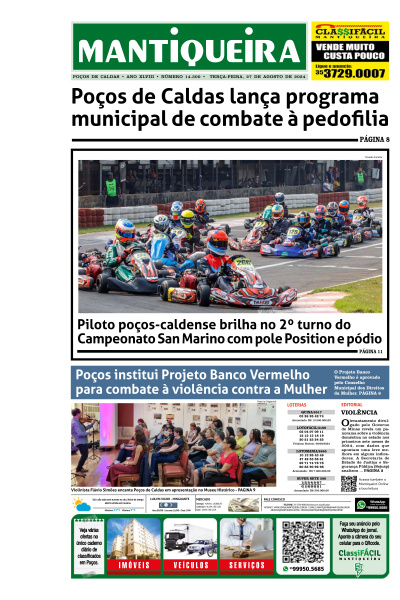 Mantiqueira - Edição de 27 de Agosto de 2024