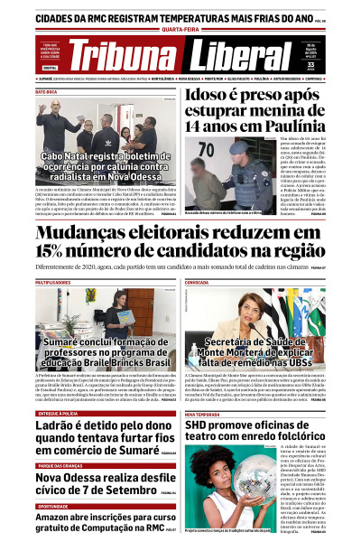 Tribuna Liberal - Edição de 28 de Agosto de 2024