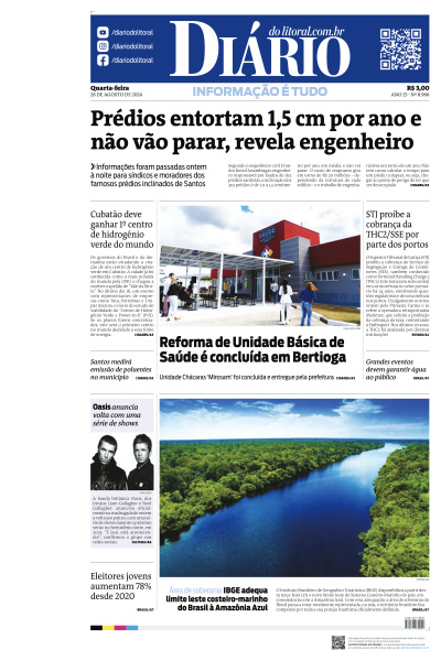 Diário do Litoral - Edição de 28 de Agosto de 2024