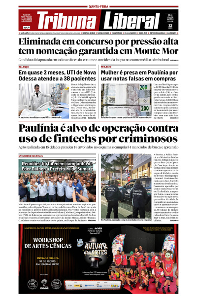 Tribuna Liberal - Edição de 29 de Agosto de 2024