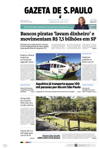 Gazeta de S. Paulo - Edição de 29 de Agosto de 2024