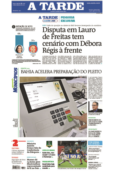 A TARDE - Edição de 29 de Agosto de 2024