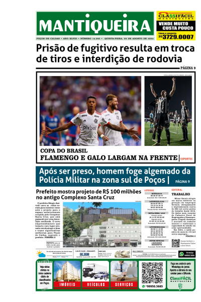 Mantiqueira - Edição de 29 de Agosto de 2024