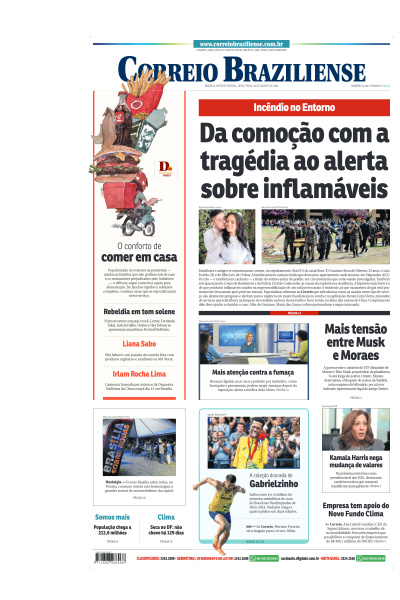 Correio Braziliense - Edição de 30 de Agosto de 2024